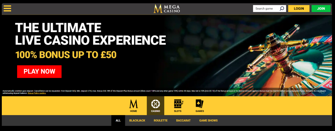 Mega Casino 2026 Reviews