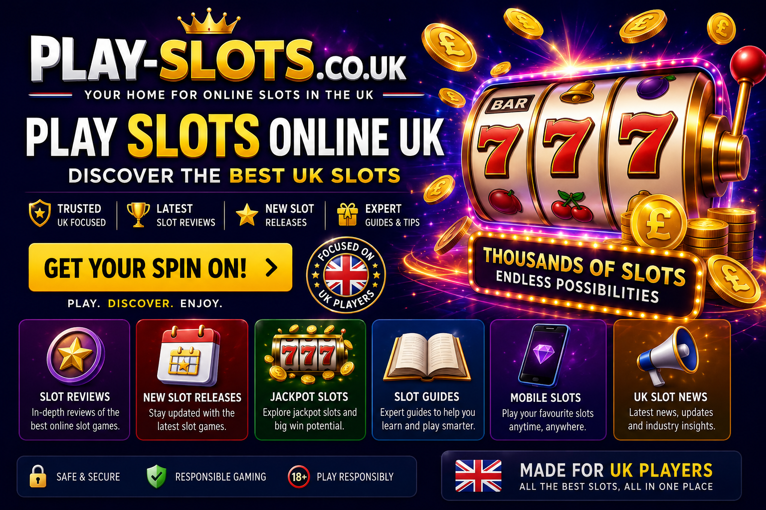 Discover best UK slots online