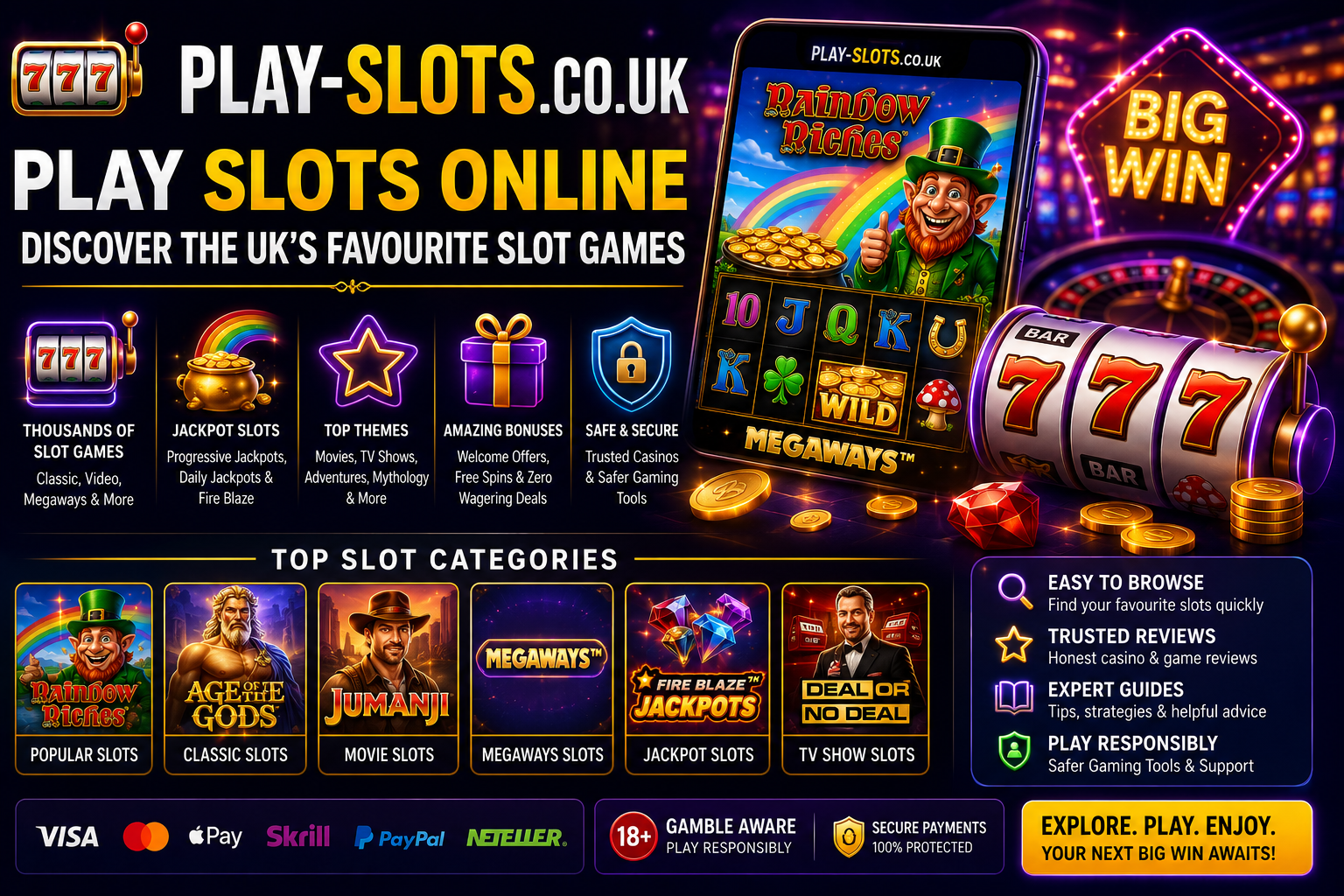 Play slots online experience